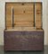 Swedish Hand Painted Chest or Trunk for Linens, 1844 13
