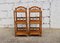 Vintage French Bamboo Floor Shelves, 1980s, Set of 2 3