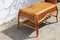 Vintage French Bamboo & Rattan Coffee Table, 1980s, Image 4