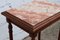 Vintage French Marble and Wood Console Table, 1930s, Image 3
