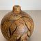 German Abstract Ceramic Studio Pottery Vase by Gerhard Liebenthron, 1977 8