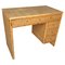 Mid-Century Italian Bamboo, Wicker & Rattan Desk Table with Drawers, 1970s, Image 7