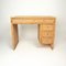 Italienischer Mid-Century Schreibtisch aus Bambus, Korbgeflecht & Rattan mit Schubladen, 1970er 4