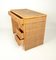 Mid-Century Italian Bamboo, Wicker & Rattan Desk Table with Drawers, 1970s, Image 6