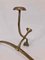 Coat Rack with Hat or Scarf Hook in Brass 4