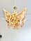 Vintage Murano Lily Ceiling Lamp 21