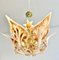 Vintage Murano Lily Ceiling Lamp 12