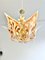 Vintage Murano Lily Ceiling Lamp 1