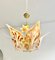 Vintage Murano Lily Ceiling Lamp 9