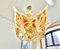 Lámpara de techo vintage de cristal de Murano, Imagen 13