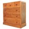 Vintage Art Deco Limed Oak Chest of Drawers, 1930s 1