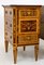 20th Century Italian Marquetry Pillar Commodes / Side Tables, 1930s, Set of 2 12