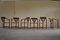 Swedish Wabi Sabi Monk Chairs with Bouclé Seats, 1930s, Set of 6, Image 18