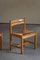 Asserbo Dining Chairs attributed to Børge Mogensen for Ab Karl Andersson, 1970s, Set of 6 6