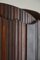French Art Deco Room Divider in Stained Patinated Pine from S.N.S.A, 1950s, Image 5
