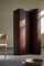 French Art Deco Room Divider in Stained Patinated Pine from S.N.S.A, 1950s, Image 2