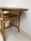 Vintage Bamboo Console Table, Image 3