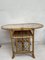 Vintage Bamboo Console Table, Image 1