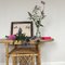 Vintage Bamboo Console Table 6
