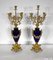 Louis XVI Style Gilded Bronze Clock & Vases, Set of 3 19