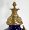 Louis XVI Style Gilded Bronze Clock & Vases, Set of 3, Image 10