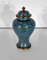 Antique Japanese Cloisonné Vase in Enamel and Bronze 1