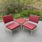 Chairs and Coffee Table by Anonima Castles from Castelli / Anonima Castelli, Italy, 1950s, Set of 3 1