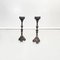 Antique Italian Finely Worked Silver Candleholders, 1800s, Set of 2 1