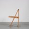 Pine Folding Chair by Aldo Jacoben for Alberto Bazzani, Italy, 1970s 4