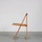 Pine Folding Chair by Aldo Jacoben for Alberto Bazzani, Italy, 1970s, Image 4