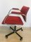 Red & Grey Office Chair from Kovona, 1970s 8