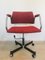 Red & Grey Office Chair from Kovona, 1970s 1