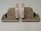 Art Deco Bookends in Marble, 1930s, Set of 2, Image 1