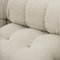 Camaleonda White Blucked Fabricular Sofa by Mario Bellini for B&B Italia, 1972, Set of 4 6