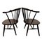 Mid-Century Wooden Chairs in Windsor or Ercol style, Set of 2 8
