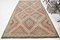 Large Kilim Rug with Geometric Pattern 3