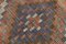 Vintage Kelim Teppich aus Baumwolle & Wolle 5