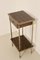 Art Deco Marquetry Side Table with Drawer, 1930s 7