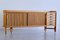 Vintage Sideboard in Oak and Ceramic by Guillerme & Chambron for Votre Maison, 1960s 3