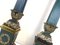 Large Empire Green and Gold Table Lamps, 1950s, France, Set of 2 4