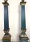 Large Empire Green and Gold Table Lamps, 1950s, France, Set of 2 6