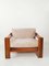 Italian Wood Lounge Chairs, 1970s, Set of 2 6