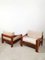 Italian Wood Lounge Chairs, 1970s, Set of 2 10