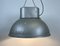 Large Oval Industrial Polish Factory Pendant Lamp from Mesko, 1970s, Image 9