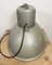 Large Oval Industrial Polish Factory Pendant Lamp from Mesko, 1970s, Image 11