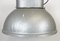 Large Oval Industrial Polish Factory Pendant Lamp from Mesko, 1970s, Image 4