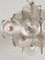 Mid-Century Italian Chandelier in Murano Glass and Brass by Carlo Nason for Mazzega, 1970s 14