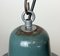 Industrial Green Enamel Factory Lamp, 1960s, Image 8