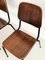 Mid-Century Italian Plywood Nutwood Chairs from Velca Legnano, 1960s, Set of 6 15