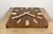 Reloj de pared vintage de madera marrón de Pragotron, años 80, Imagen 10